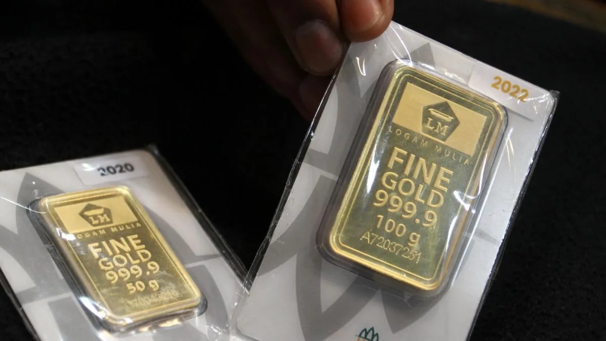 Harga Emas Antam Berbalik, Usai Anjlok Rp31.000 per Gram