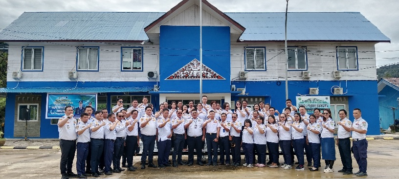 Peringati Harhubnas 2025, Dishub Mahulu Komitmen Ciptakan Layanan Terbaik Bagi Masyarakat