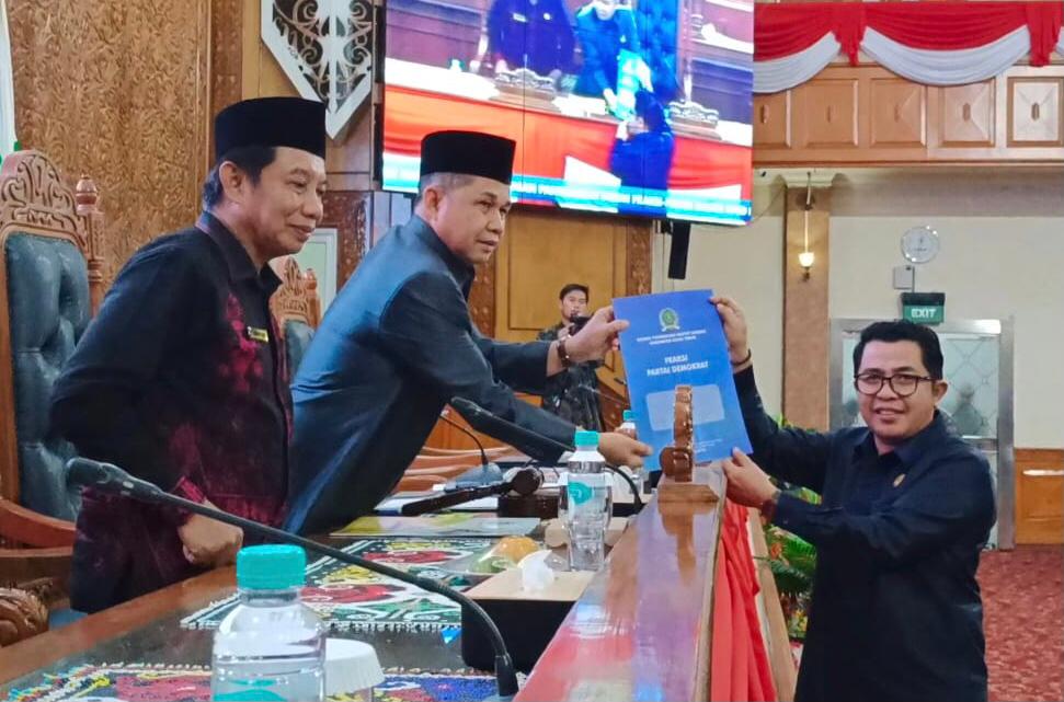 Fraksi Demokrat Apresiasi Pengelolaan Keuangan Kutim, Catatan Agar Perusda Bekerja Optimal