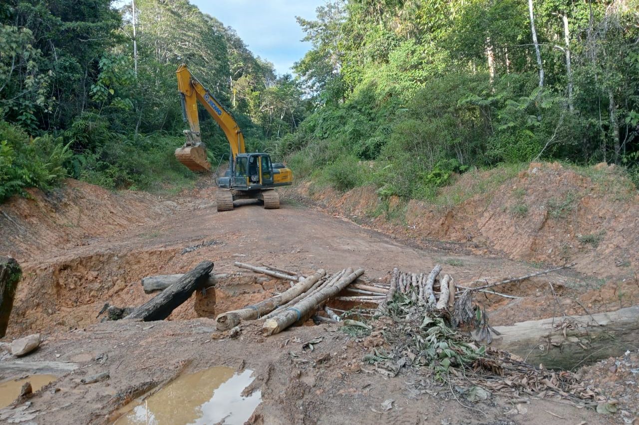 Jalan Long Bagun- Long Pahangai Semakin Parah, Anggota DPRD Mahulu Desak Pemprov Bertindak