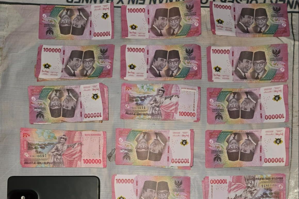 Komplotan Pengedar Uang Palsu Dibekuk Polsek Loa Janan,  Beroperasi Sejak 2024 Menyasar Pedagang Kecil