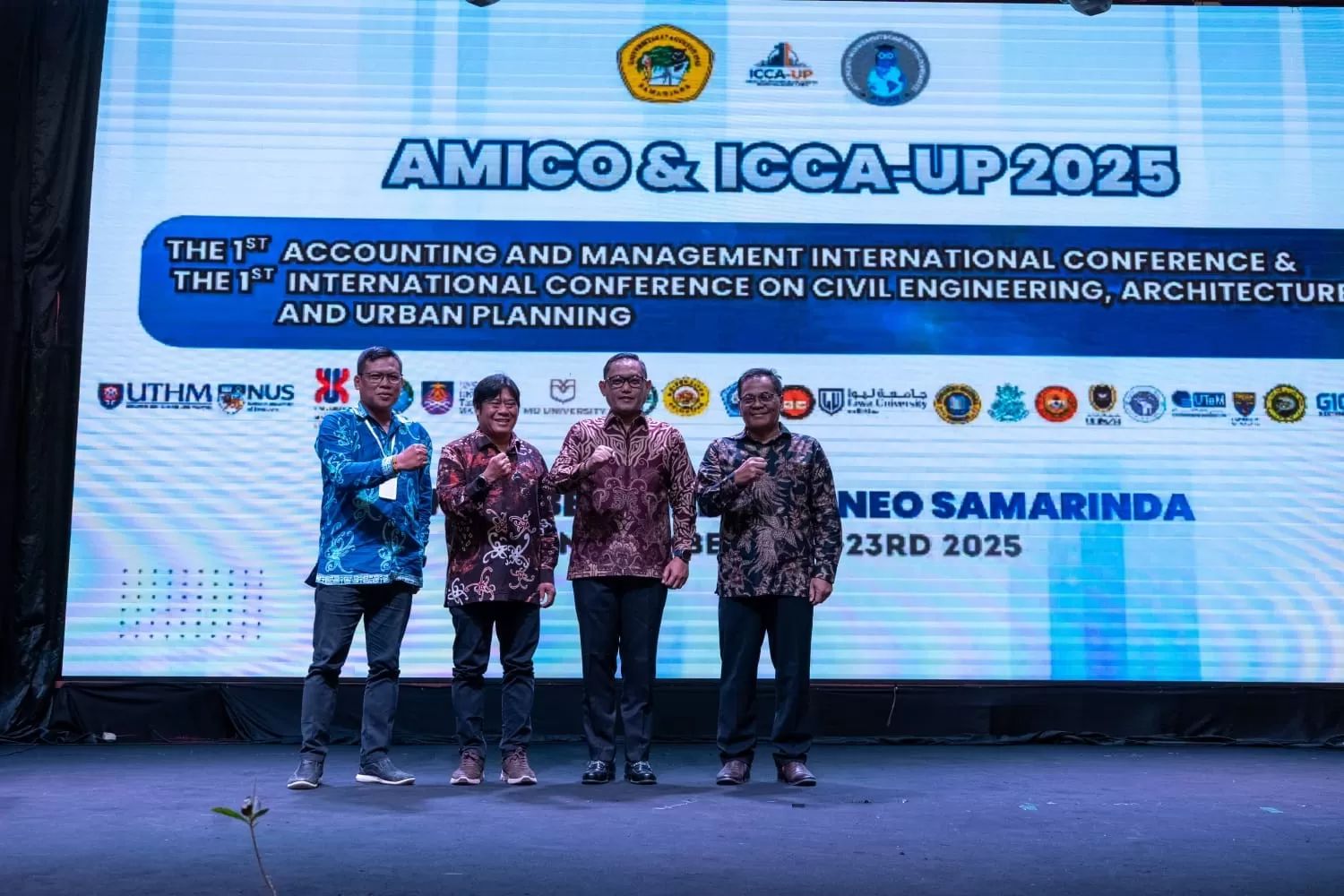 Untag Samarinda Naik Kelas Mancanegara, Forum AMICO & ICCA-UP Hadirkan Tujuh Negara Peserta