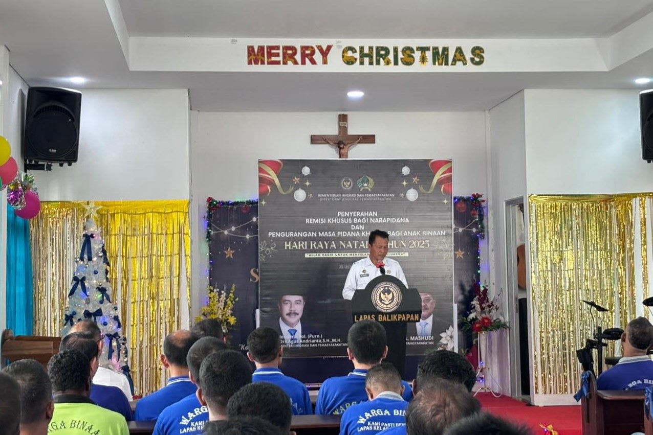 Berkat Remisi Natal 2025, Negara Hemat Rp9 Miliar untuk 16.078 Warga Binaan