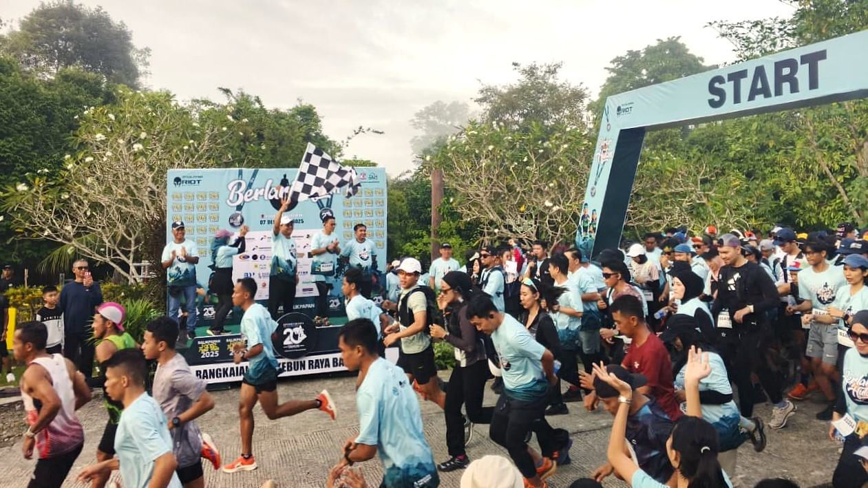Forest Trail Run, Cara DLH Kenalkan Konsep Wisata dan Olahraga Berbasis Hutan di Kebun Raya Balikpapan