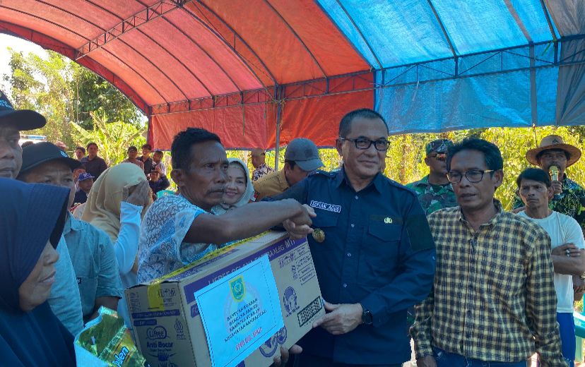 Peduli Korban Banjir, Pemkab Berau Salurkan Bantuan kepada Masyarakat Kampung Suaran