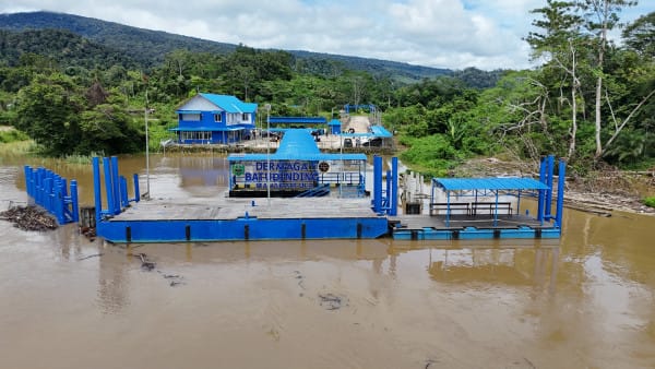 Pemkab Mahulu Mulai Mengkaji Pengembangan Dermaga Batu Dinding