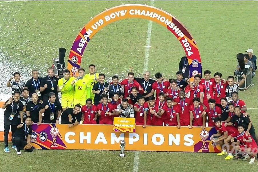 Setelah 11 Tahun Penantian, Timnas Indonesia U-19 Juara Piala AFF untuk Kali Keduanya