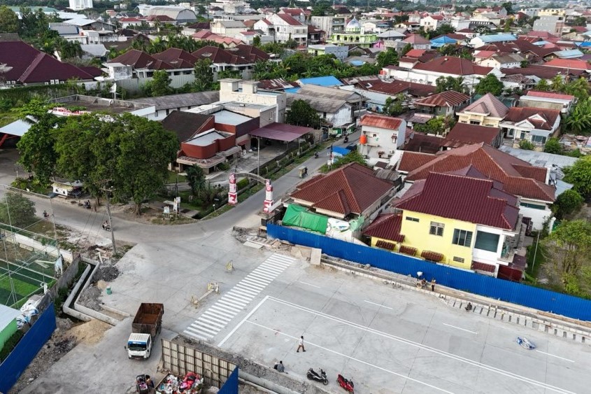 Jalan Alternatif eks Bandara Temindung Samarinda Resmi Dibuka