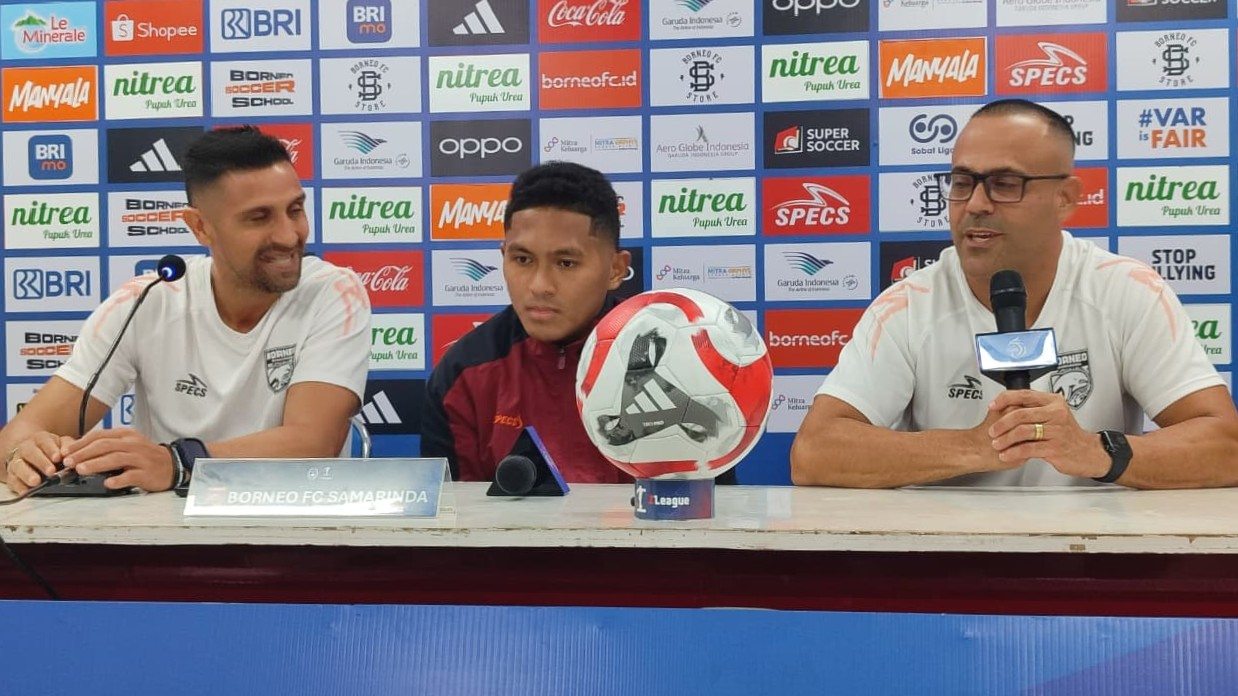 Jelang Big Match Borneo FC vs Persija, Fabio Lefundez: Kita Harus Fokus
