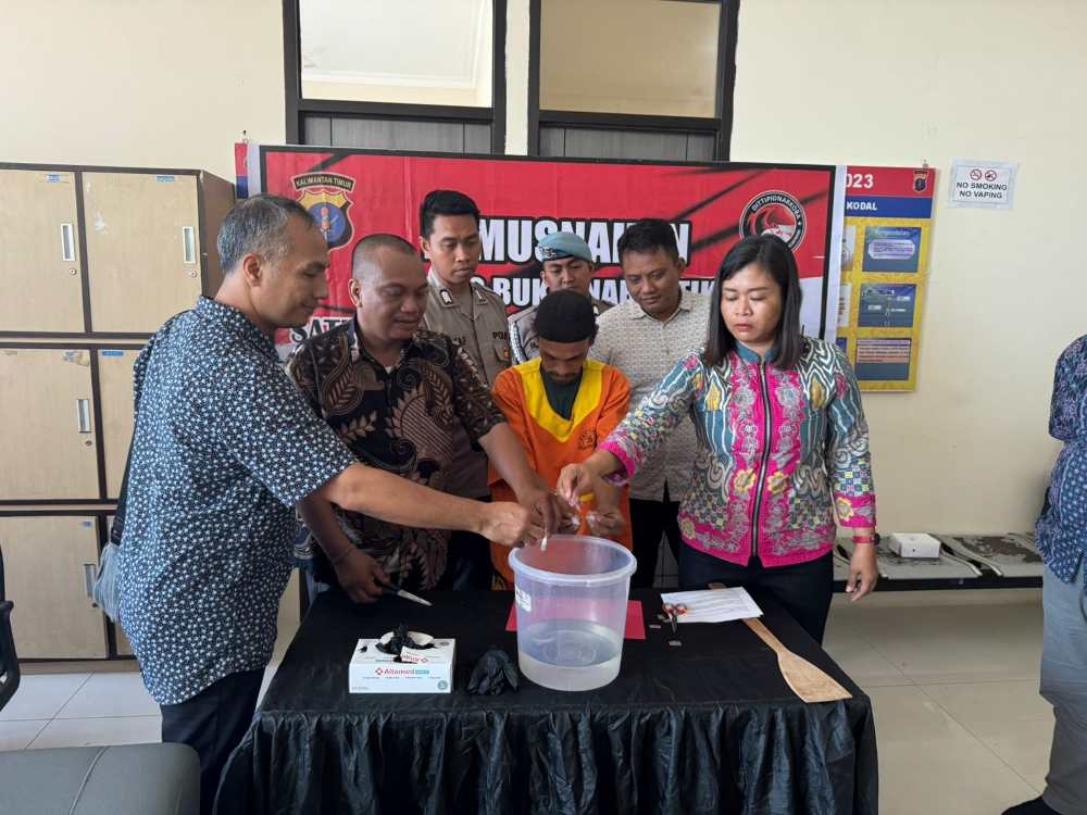 5,28 Gram Sabu Disita dari Satu Tersangka