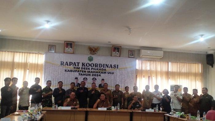 Bupati Bonifasius Minta Tim Desk Pilkada 2024 Mahulu Bekerja Maksimal 