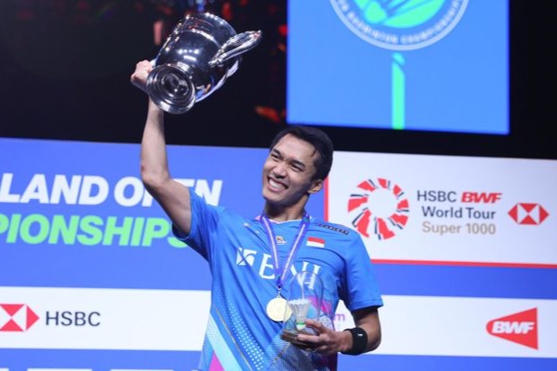 Juara Tunggal Putra All England Open, Jonatan Christie Akhiri Paceklik Gelar 30 Tahun