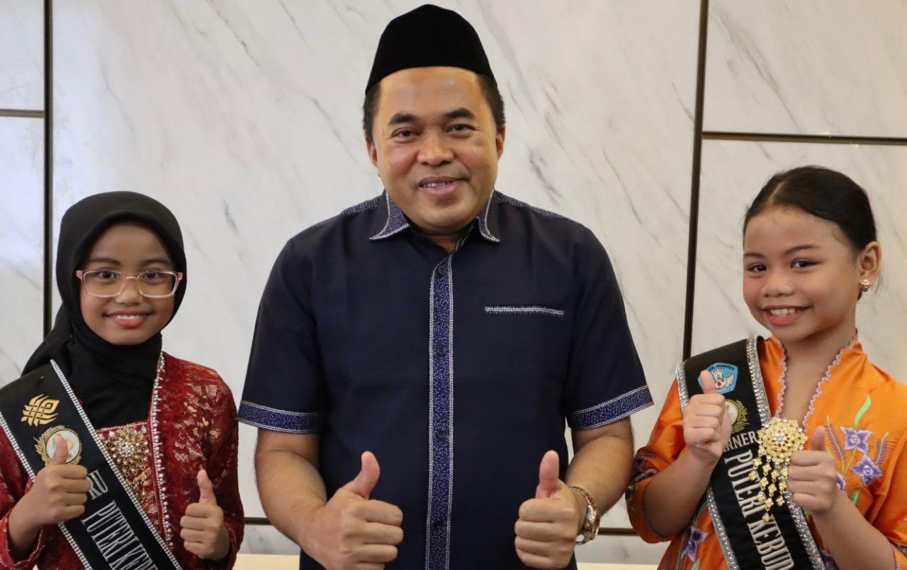 Terima Kunjungan Putri Kebudayaan Cilik Indonesia, Begini Kata Ketua DPRD Kukar...