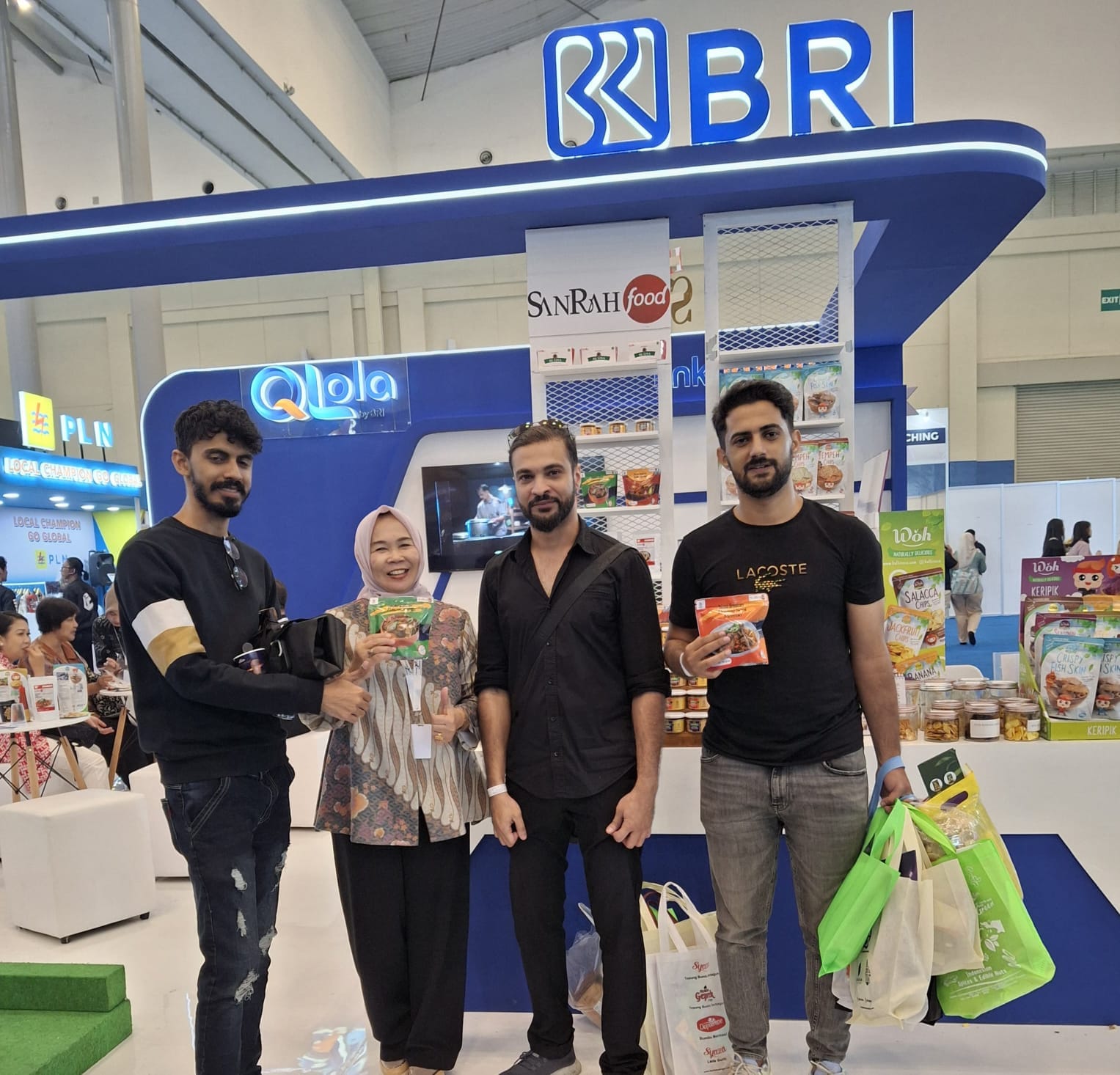 Sanrah Food, UMKM Binaan BRI Sukses Ekspansi Pasar Internasional