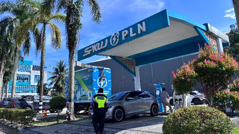  Pengisian Kendaraan Listrik Naik Selama Lebaran 2026, SPKLU Samarinda Jadi Titik Tersibuk 