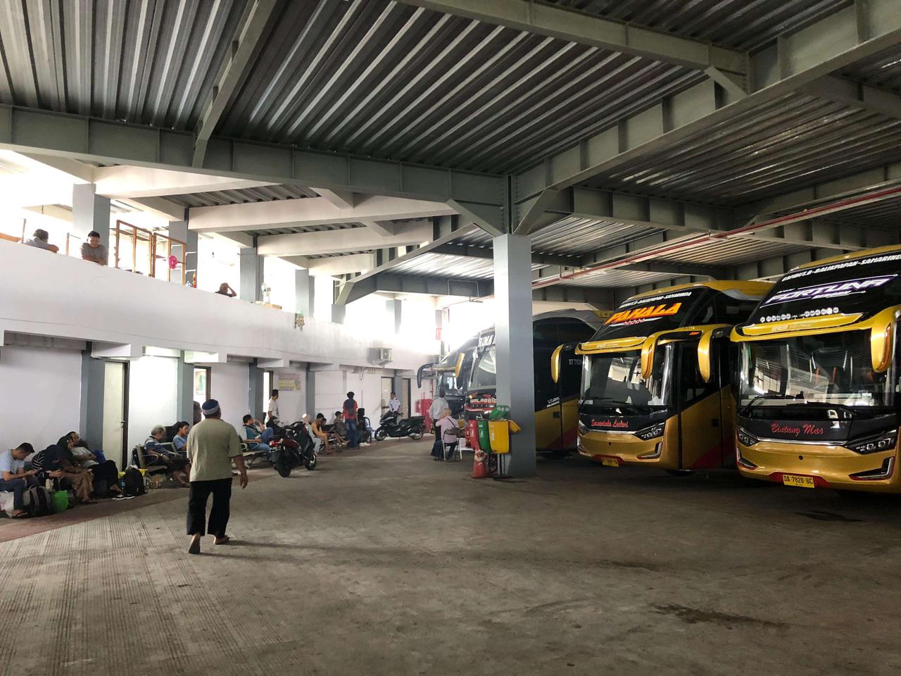 Libur Tahun Baru, Aktivitas Terminal Tipe A Samarinda Seberang Meningkat, Sehari 10 Bus