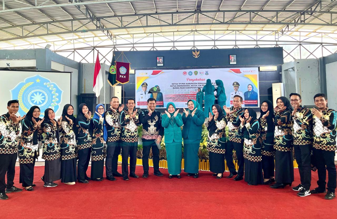 Pengurus Organisasi Strategis Kabupaten PPU Periode 2025-2030 Dilantik secara Massal