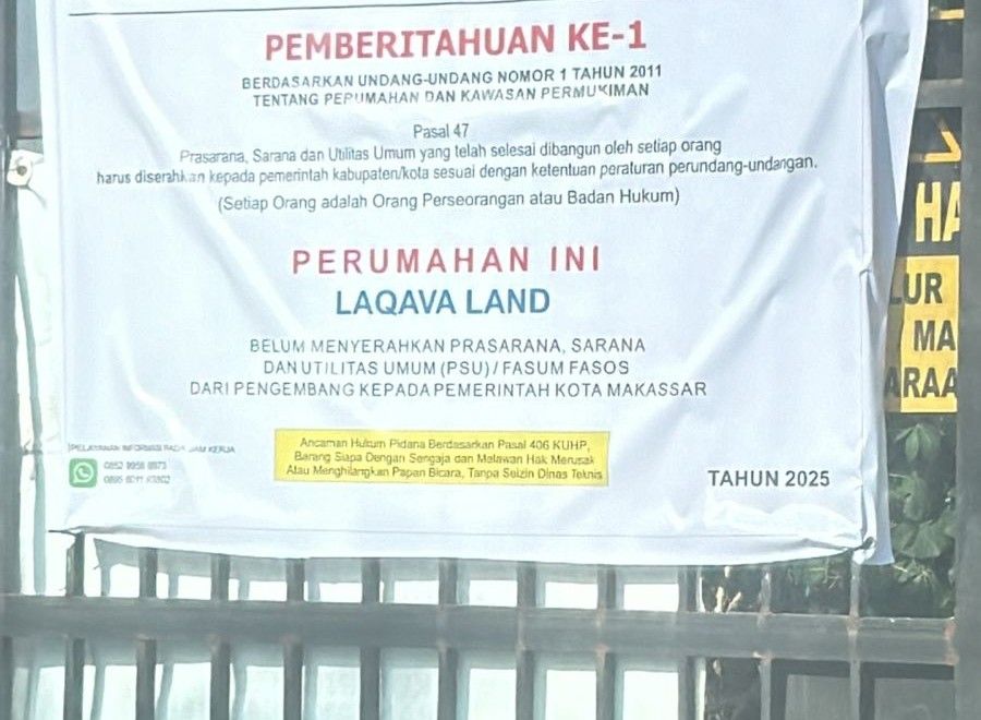 Anggota DPRD Usul Penegak Hukum Ikut Awasi Pengembang yang Belum Serahkan PSU