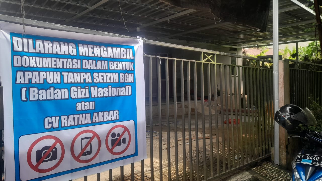 Program MBG Masih Terkendala, Dapur Umum di Jalan Antasari Belum Beraktivitas