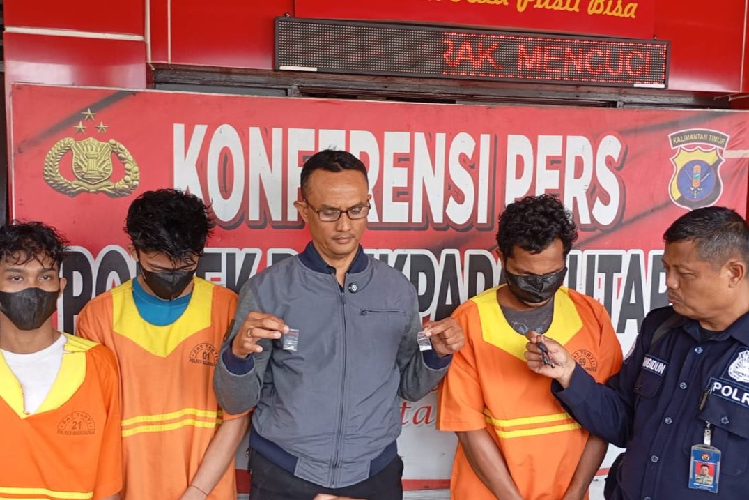 Sepekan, Pelaku Curanmor hingga Pengedar Sabu Ditangkap Polsek Balikpapan Utara