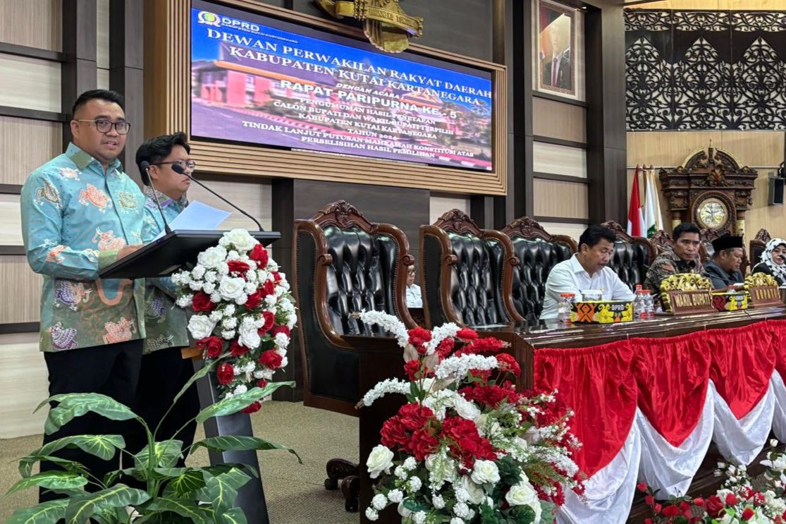 Aulia–Rendi Resmi Ditetapkan, Pelantikan Bupati dan Wakil Bupati Kukar Tunggu SK Kemendagri