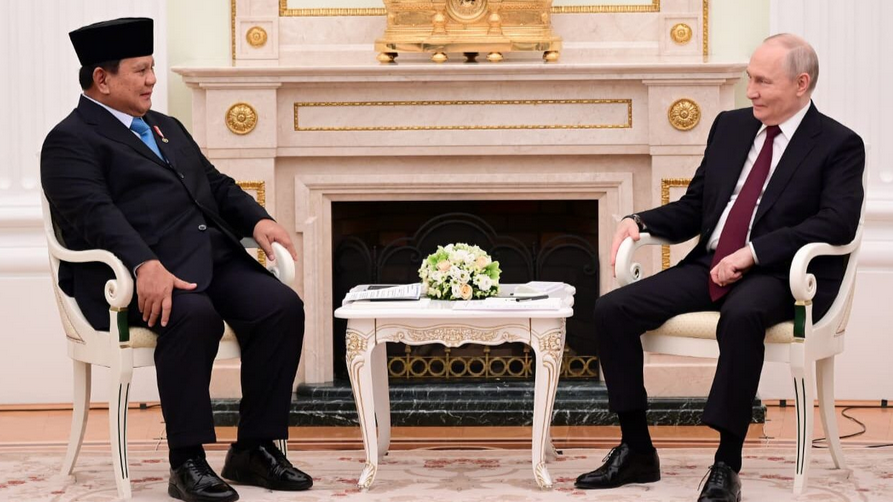 Prabowo dan Putin Sepakat Perluas Kerja Sama, dari Energi hingga Antariksa