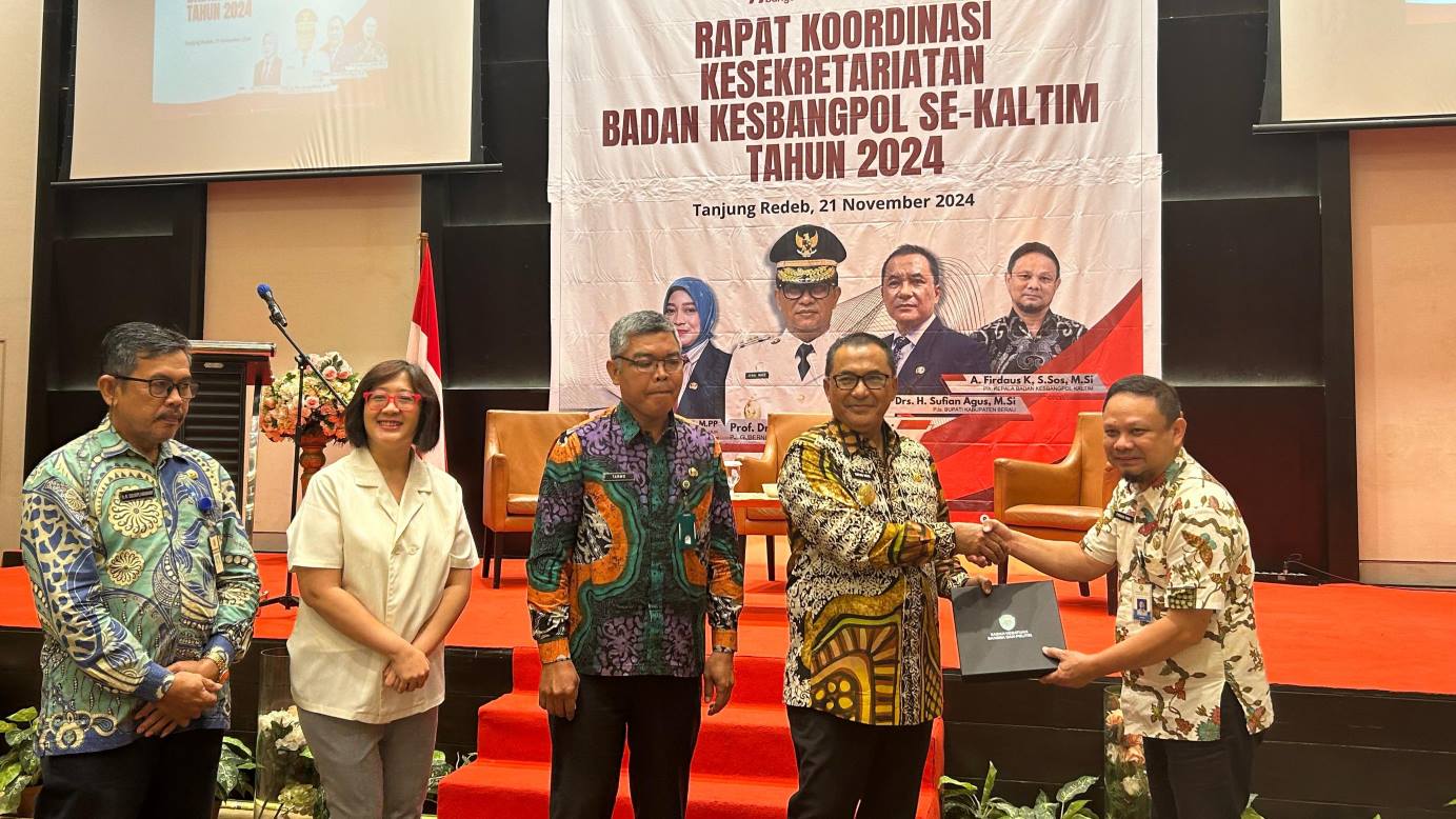 Berau Tuan Rumah Rakor Kesbangpol se-Kaltim Tahun 2024, ini Pesan Pjs Bupati 