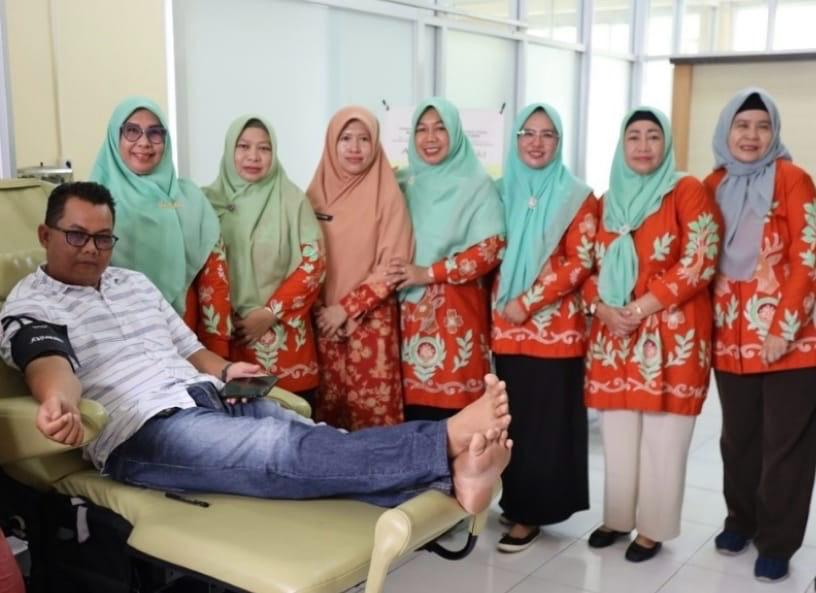 Peringati HUT Ke-26, DWP PPU Gelar Aksi Donor Darah 