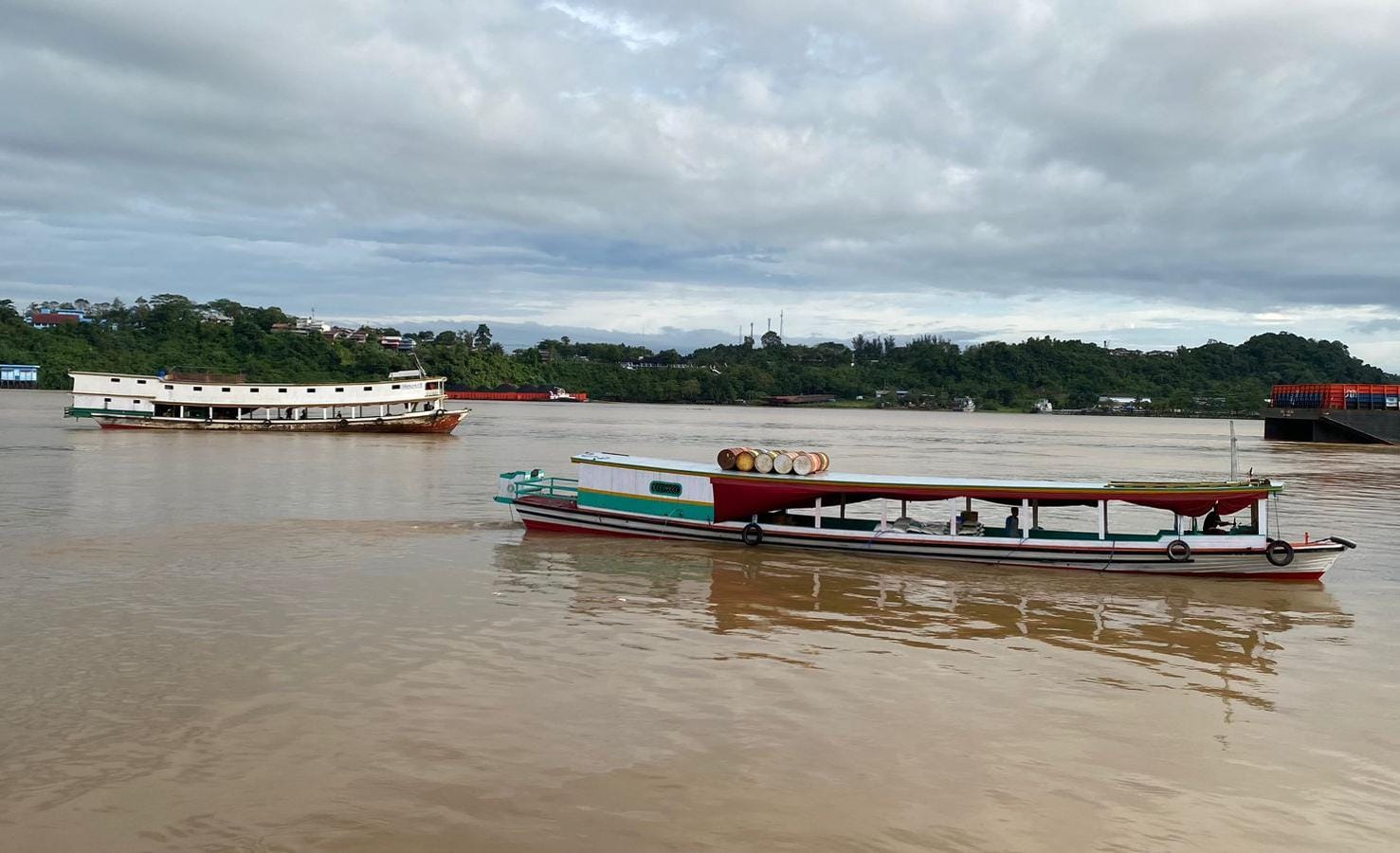 Kapal Karam di Muara Kaman Jadi Peringatan Keras Usaha Pelayaran, Dishub Minta Operator Perketat Keselamatan