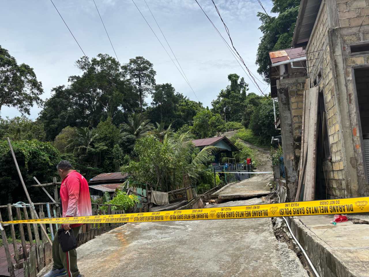 Permukiman Warga Kelurahan Prapatan Terancam Longsor, Bantuan Pemerintah sangat Dibutuhkan