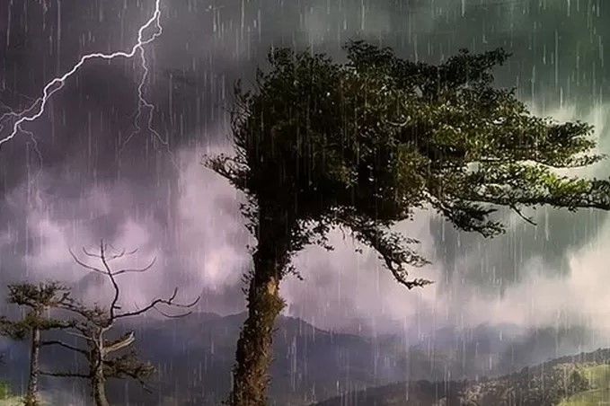 BMKG Meramal, Hari ini Sejumlah Wilayah Kaltim Diguyur Hujan Disertai Angin Kencang