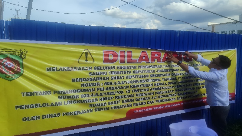 Pemkot Samarinda versus Pemprov Kaltim, Lahan RS Korpri Disegel, Dinilai Langgar Aturan dan Biang Banjir