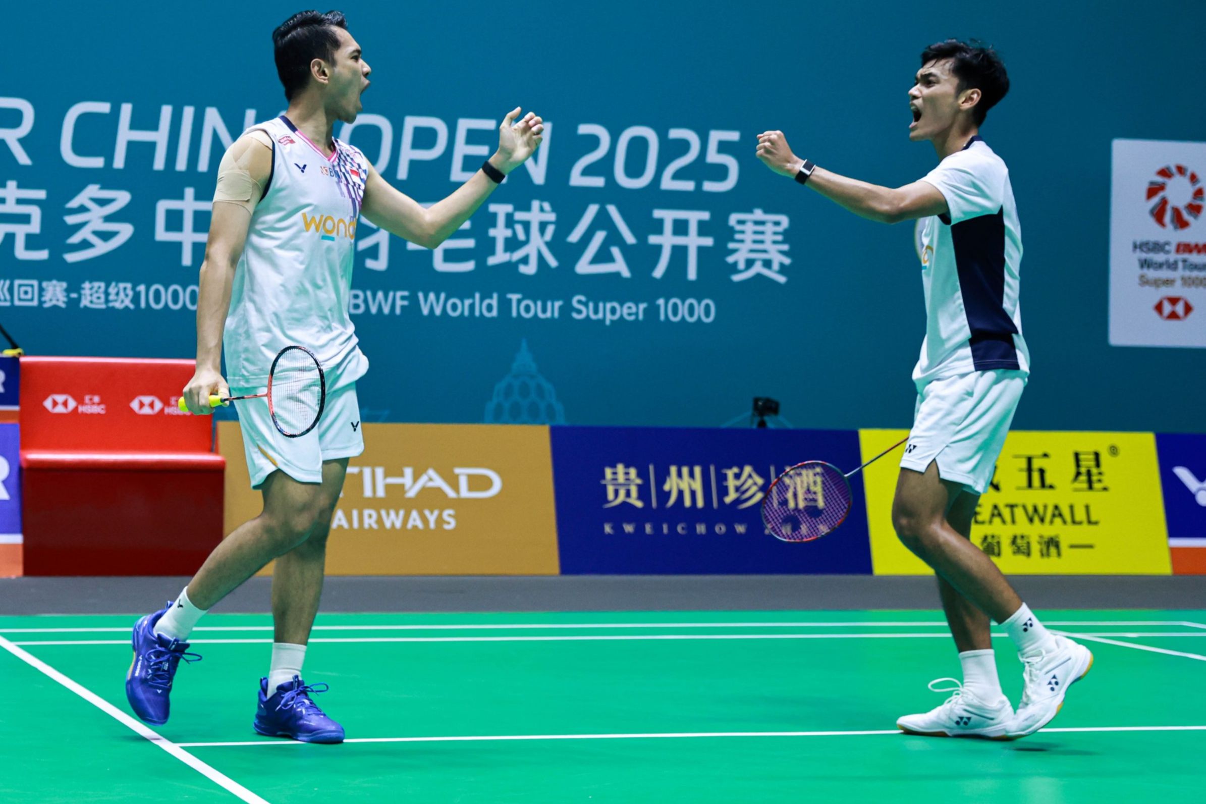 Ganda Putra Indonesia Fajar/Fikri Juara China Open 2025, Tumbangkan Unggulan Kedua Wakil Malaysia