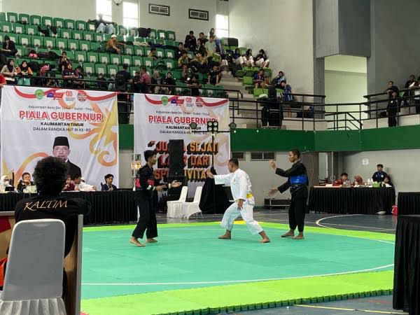 Piala Gubernur Kaltim Dimulai dengan Cabor Pencak Silat, Ratusan Pesilat Muda Siap Bertanding
