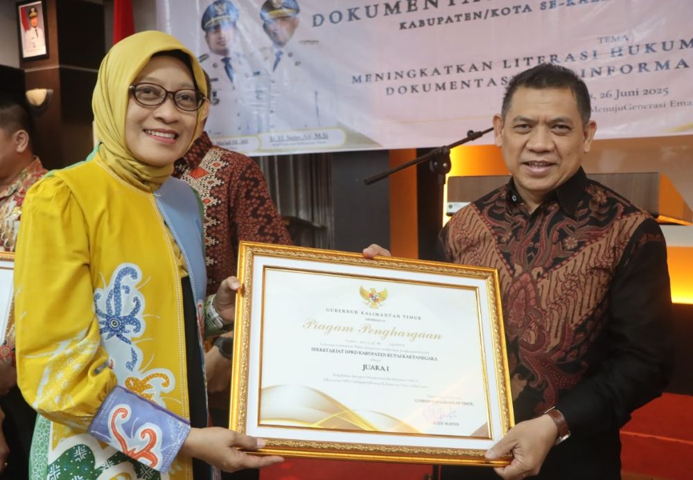 Pengelolaan JDIH Terbaik, DPRD Kukar Ungguli Kabupaten/Kota se-Kaltim