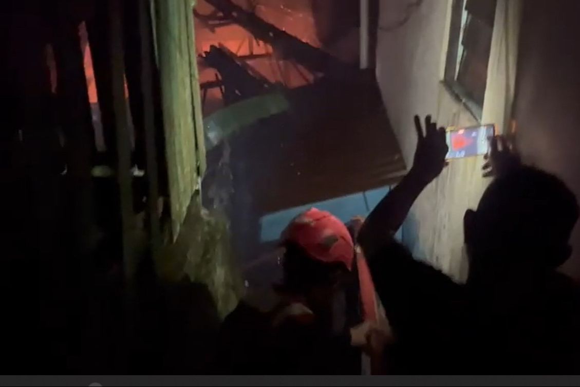 Kebakaran di Balikpapan Hanguskan Satu Rumah Sewa, Pemilik Tak Ada di Lokasi