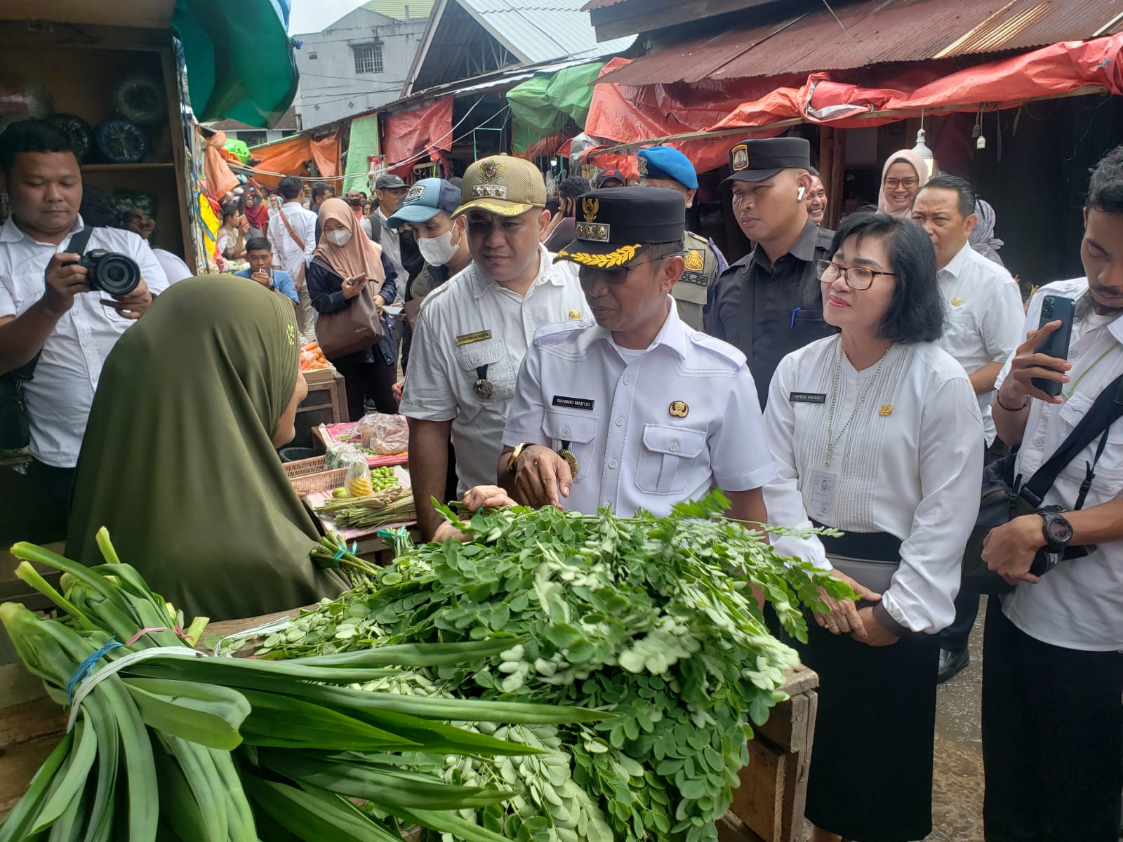 Jelang Nataru, Pemkot Balikpapan Sidak ke Pasar dan Minimarket Pantau Harga Bahan Pokok