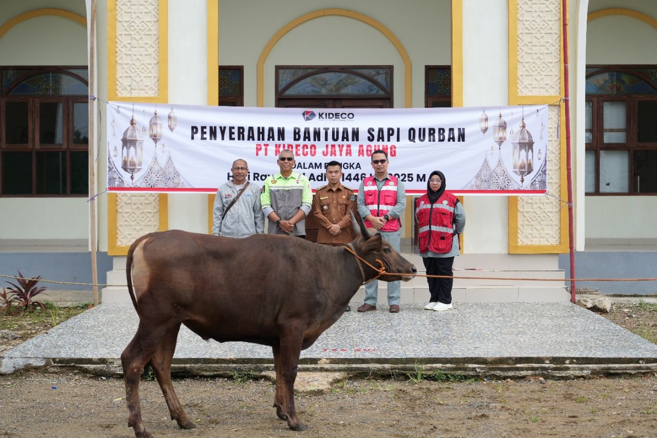 Kideco Jaya Agung Sumbang 141 Sapi Kurban di Paser