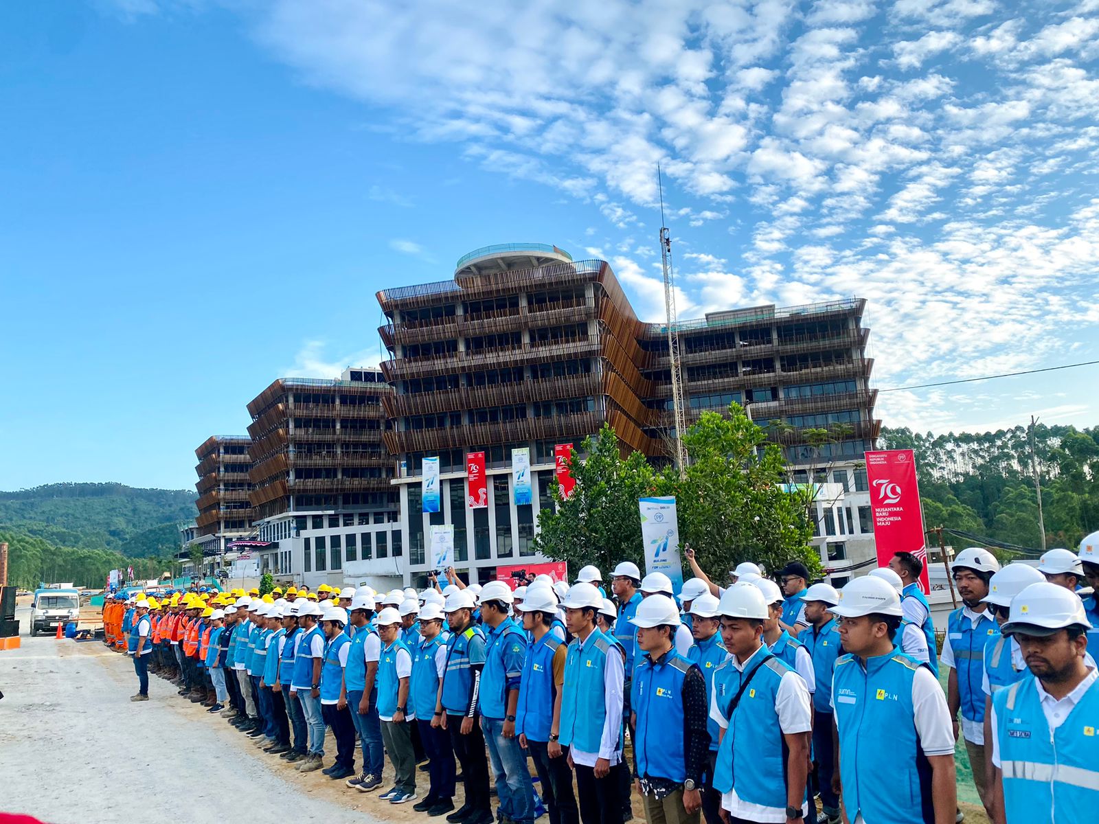 Segini Pasokan Listrik Untuk Perayaan HUT RI ke-79 di IKN