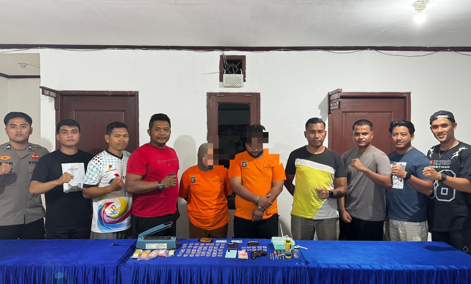 Sabu Asal Jalan Pesut Samarinda Kembali Masuk Kukar, Pasutri Tertangkap Bawa 50 Poket