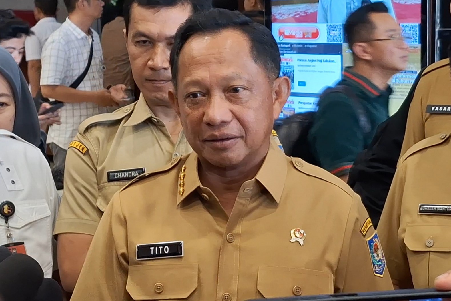 Tito Masih Enggan Bocorkan Sikap Pemerintah soal Pemisahan Pemilu: Nanti Ditulis Lain