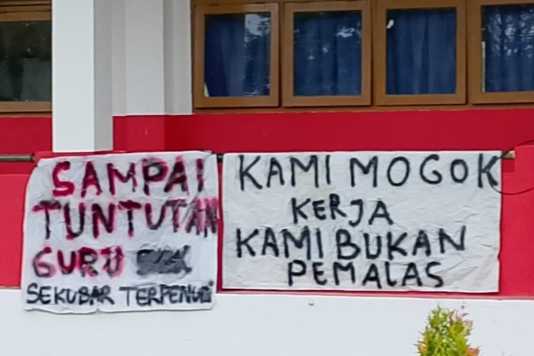 Ujian Semester Semakin Dekat, Wali Murid Khawatir Dampak Mogok Guru di Kutai Barat