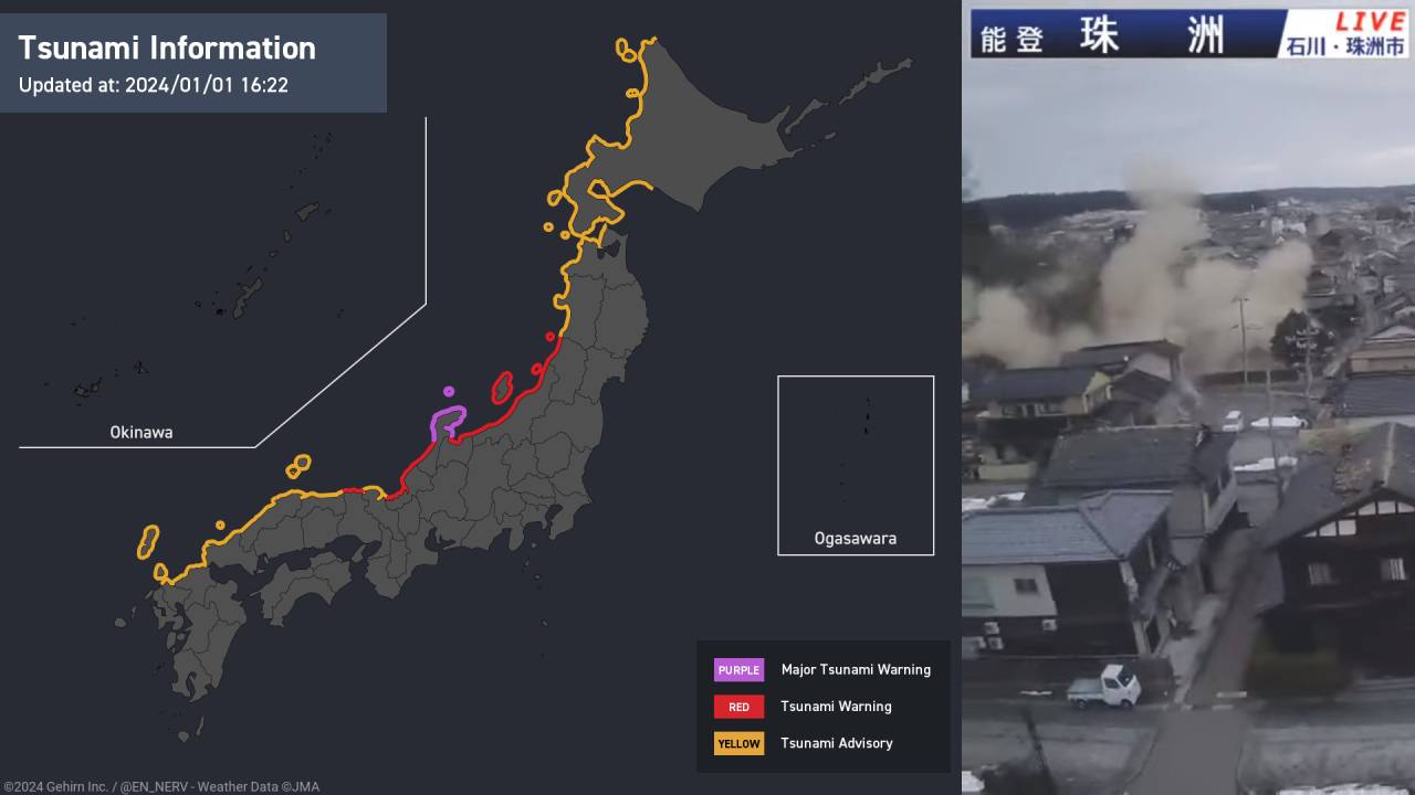 BMKG: Indonesia tak Terdampak Tsunami akibat Gempa Jepang