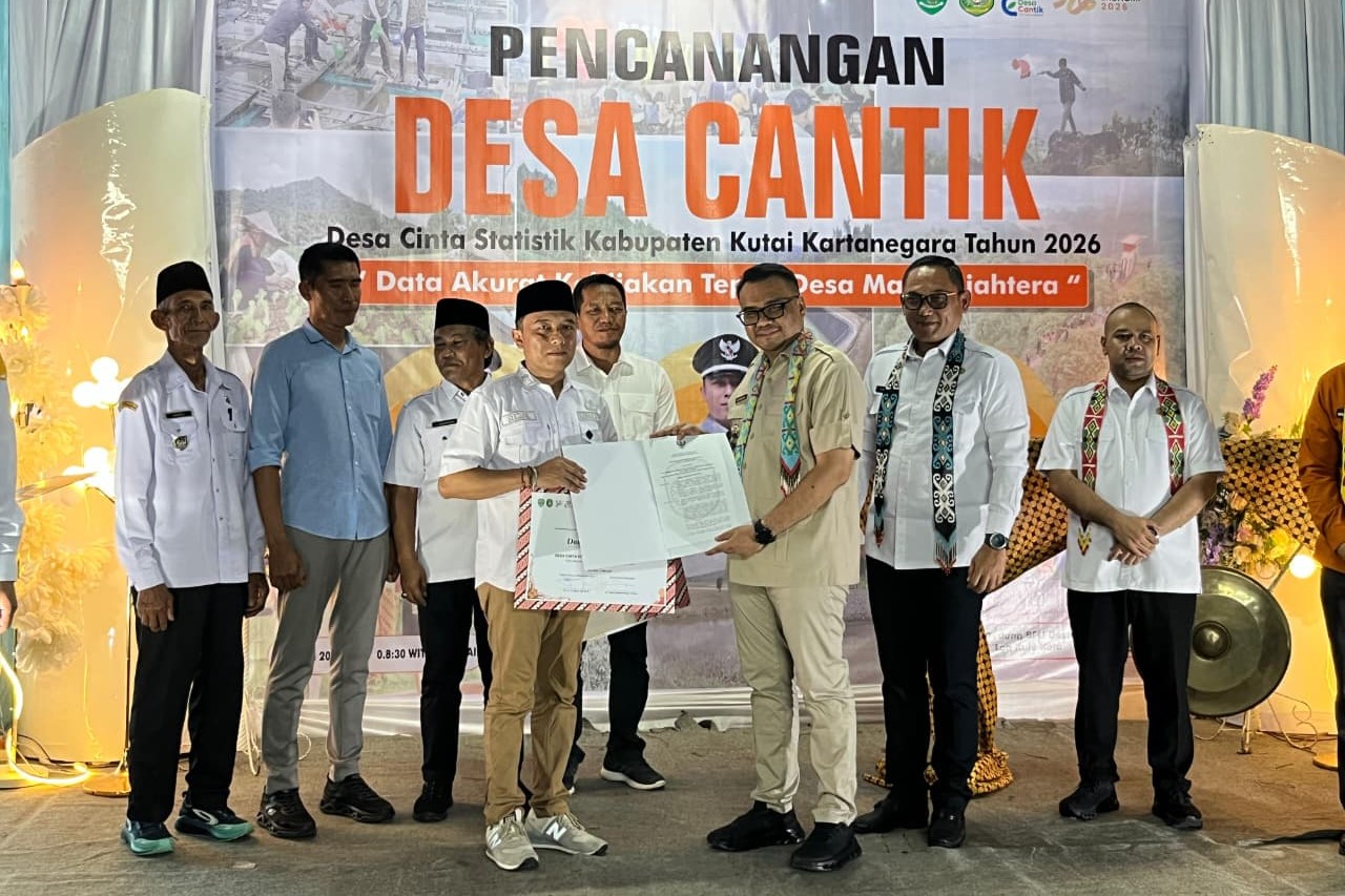 3 Desa Cantik di Kukar Ditarget Juara Nasional, Dirancang Punya Data Terkoneksi hingga RT