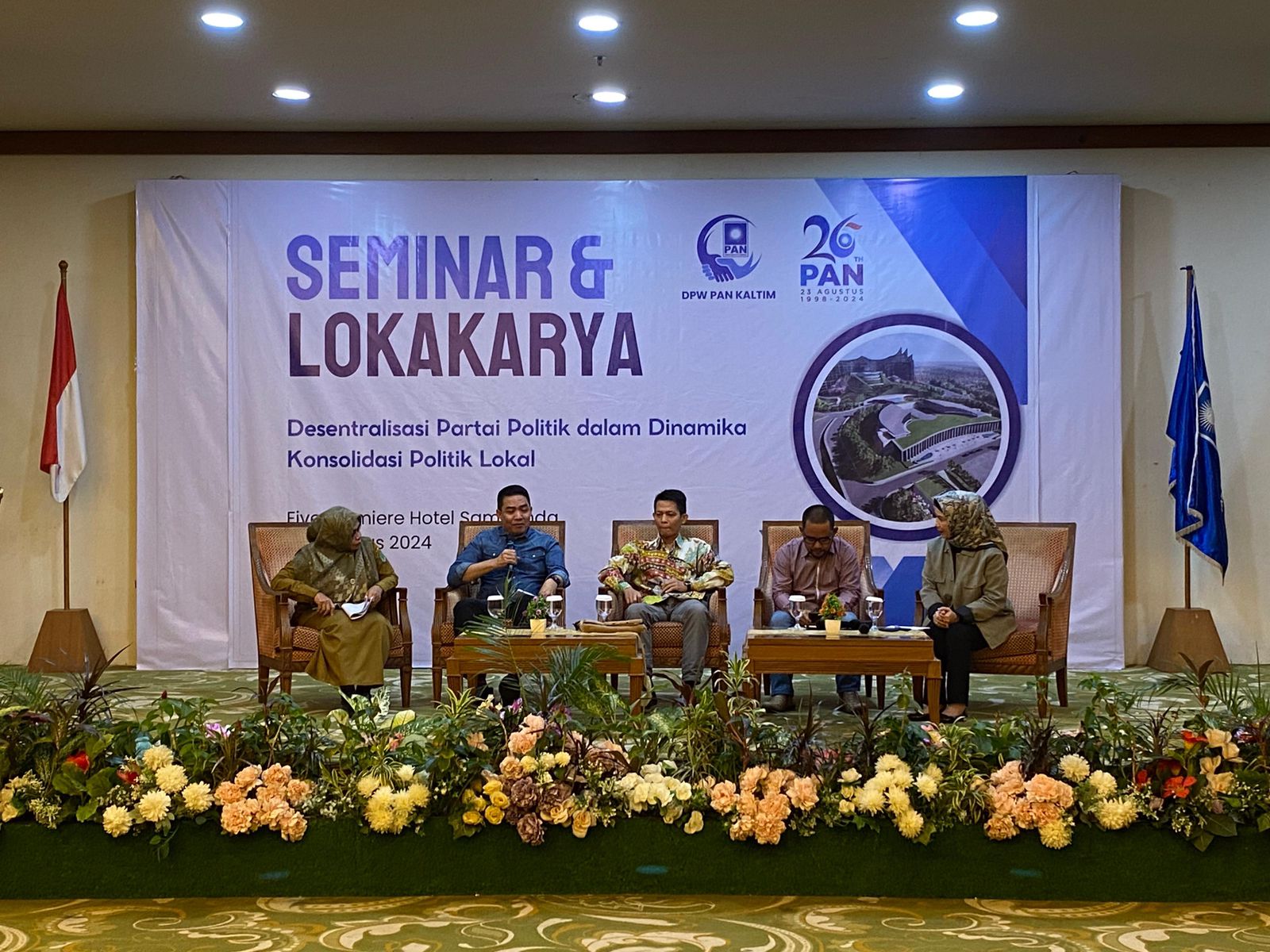 Beri Pendidikan Politik, PAN Kaltim Gelar Seminar Politik