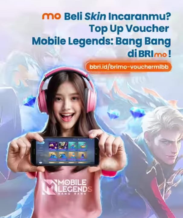 Mudahnya Top Up Game Mobile Legends Pakai BRImo 