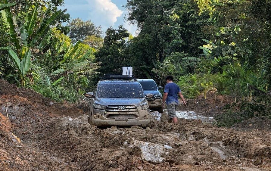 Akses Darat Masih Jadi Kendala Menuju Mahulu, 163 Kilometer Jalan Ujoh Bilang-Tiong Ohang Terus Dibenahi