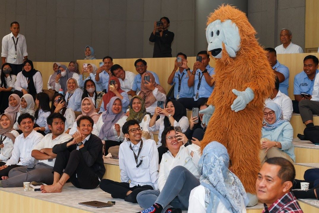 Pegawai OIKN Dilatih Cara 'Bertetangga' dengan Orangutan dan Satwa Liar