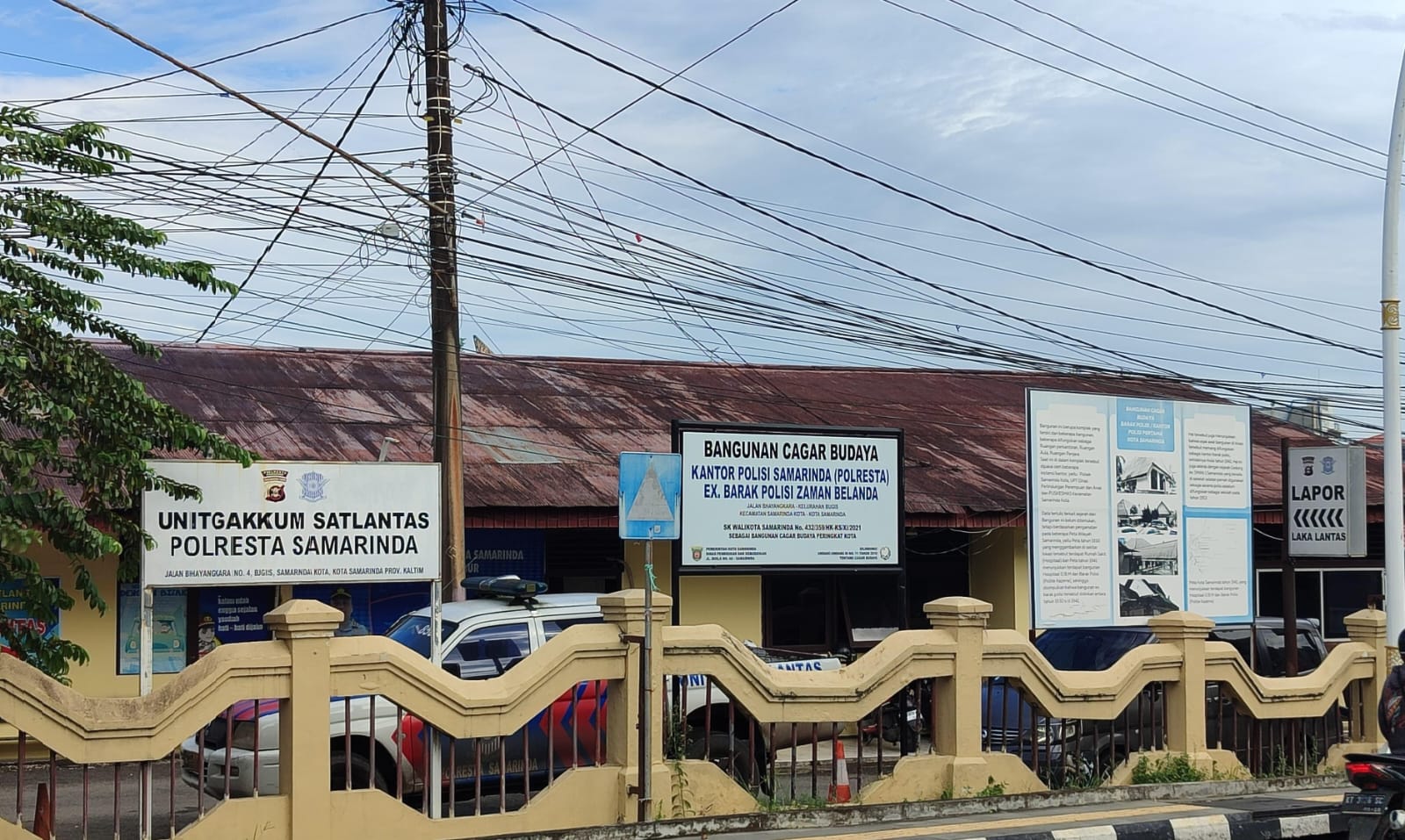 Polsek Samarinda Kota Ditetapkan Sebagai Cagar Budaya, Berikut Sejarahnya