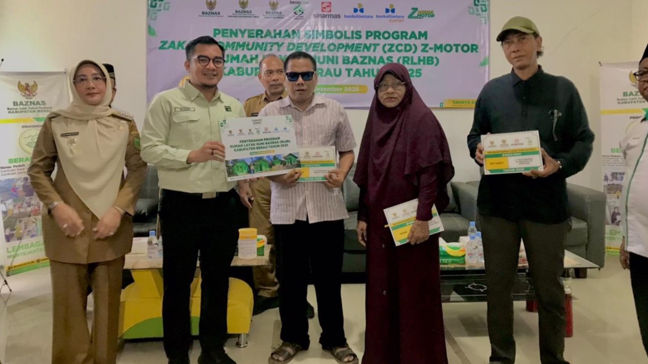 Kolaborasi Baznas dan PT Berau Coal Hadirkan Rumah Layak Huni bagi Mustahik